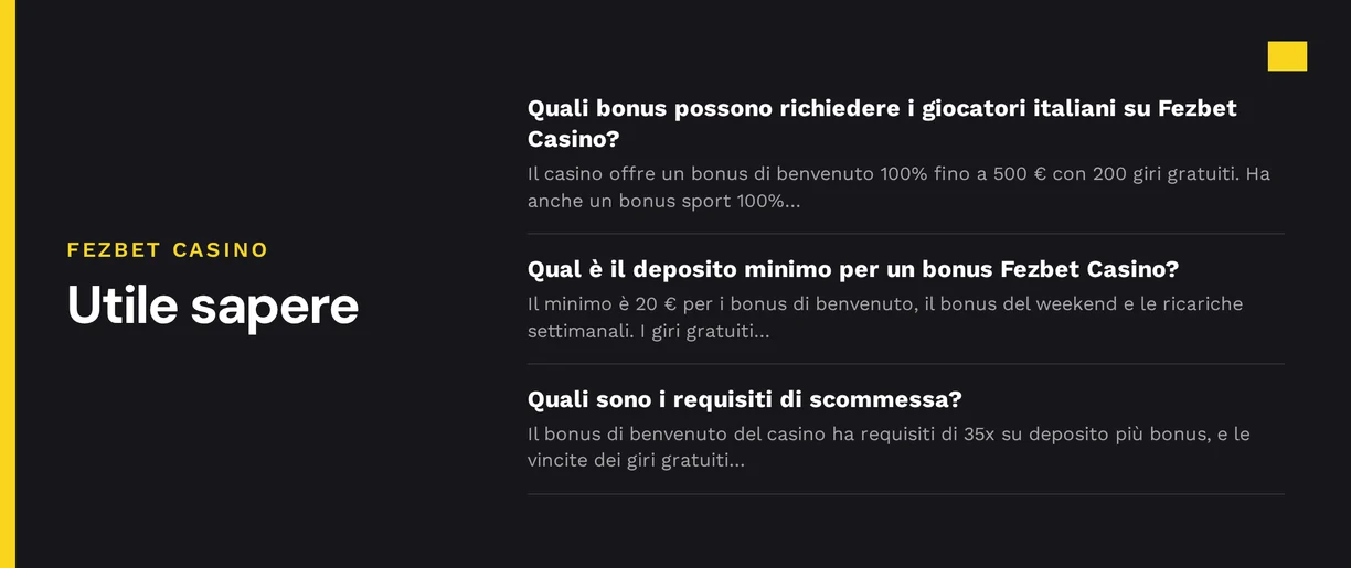 Consulta FAQ bonus requisiti.
